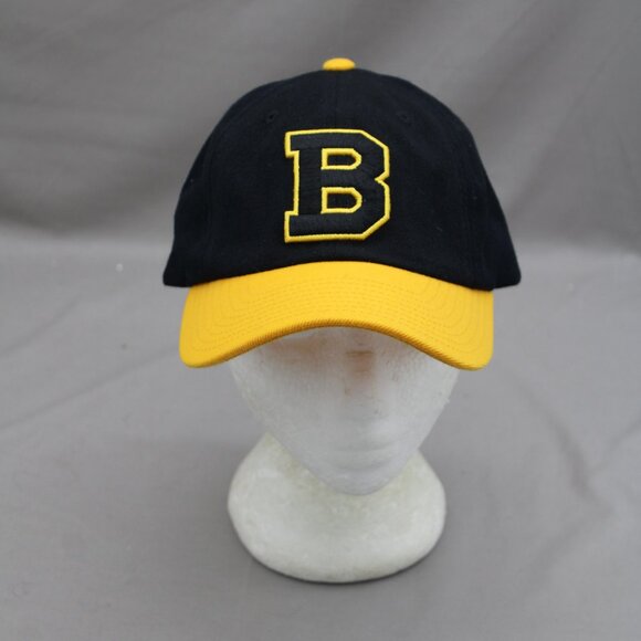 Boston Bruins Hat (VTG) - Wool Hat Big B logo by Puma - Adult Strapback - Picture 3 of 10